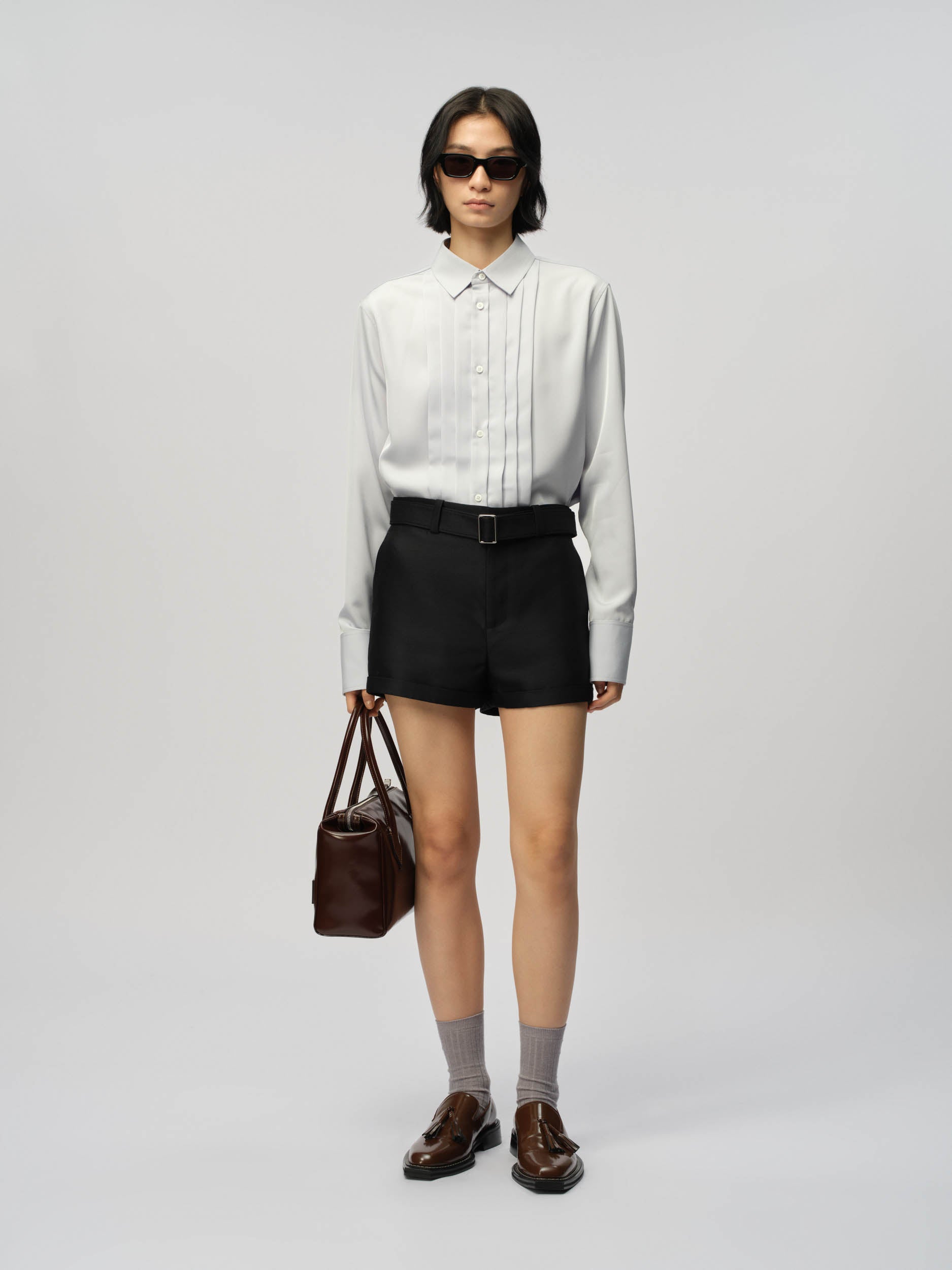 Pleated Shirt