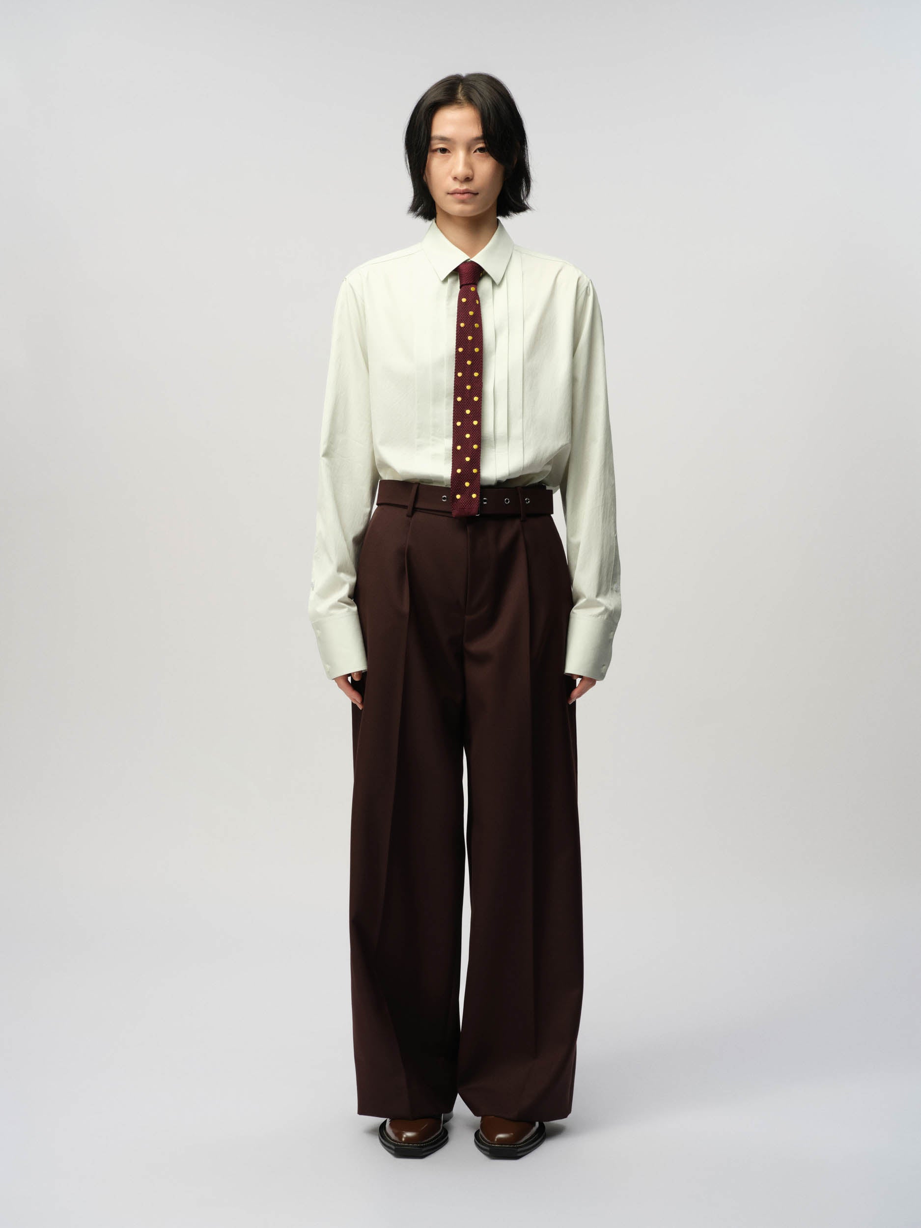 Pleated Shirt