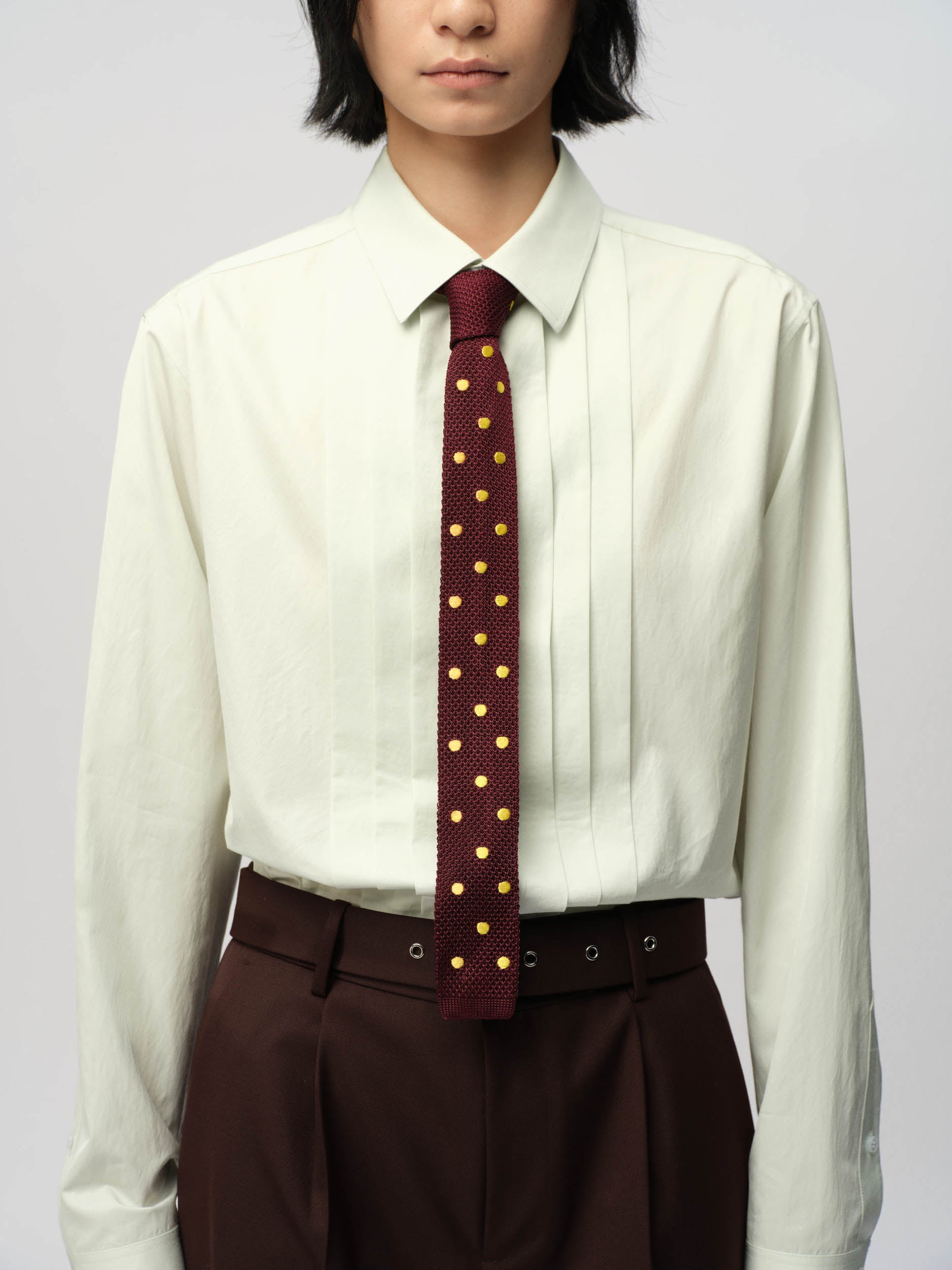 Knitted Long Neck Tie