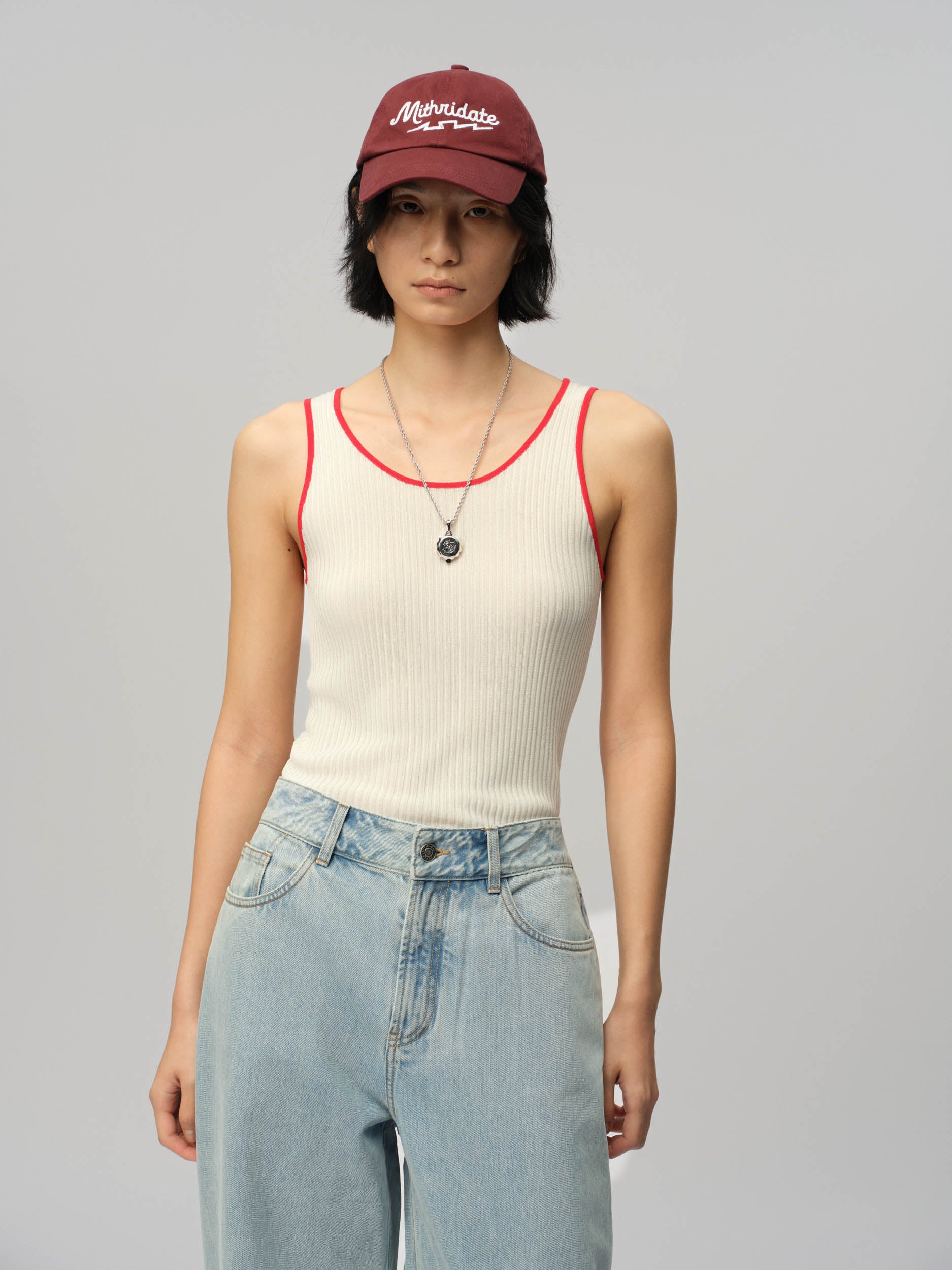 Knitted Racer Vest