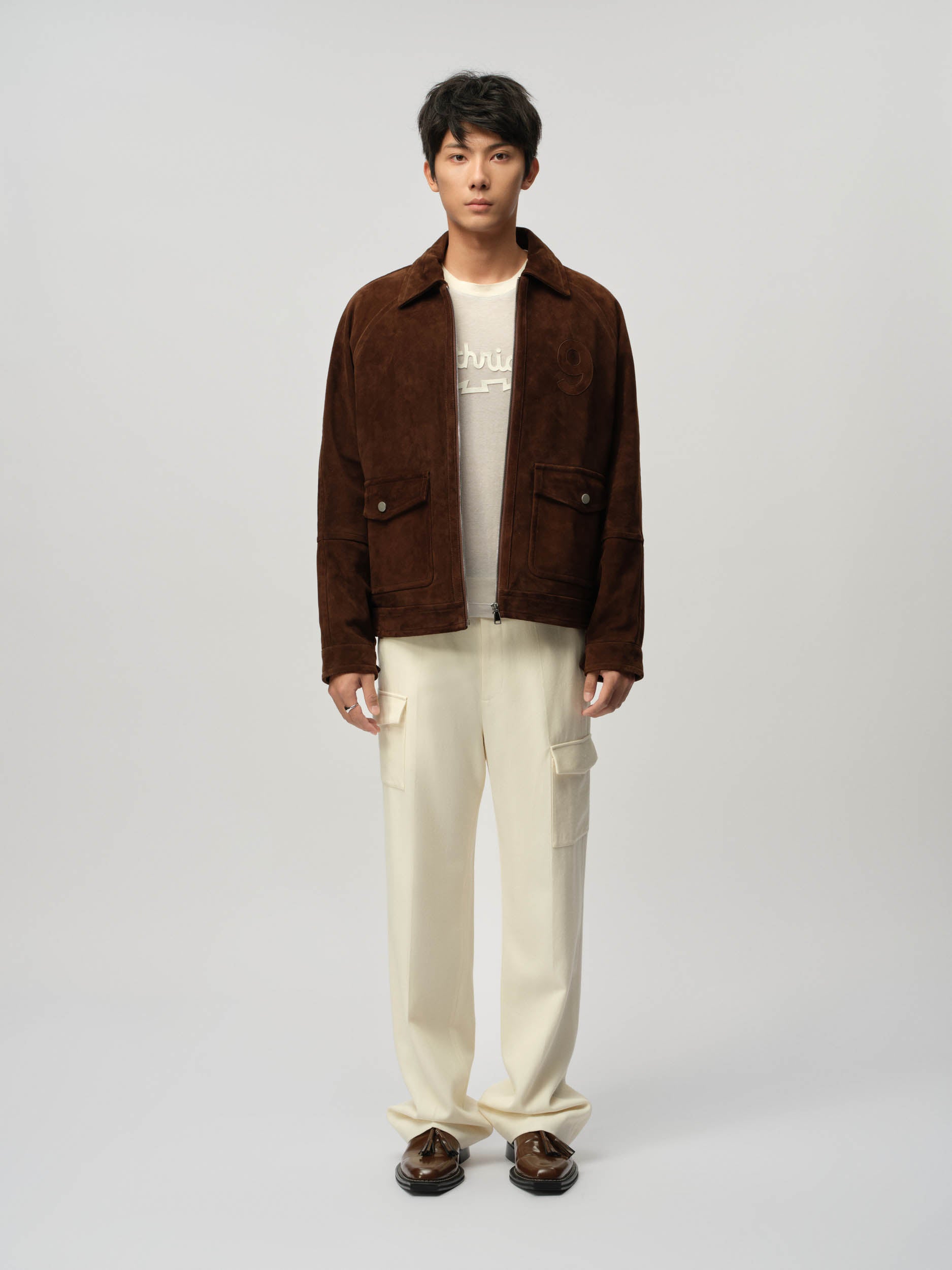 Suede Blouson