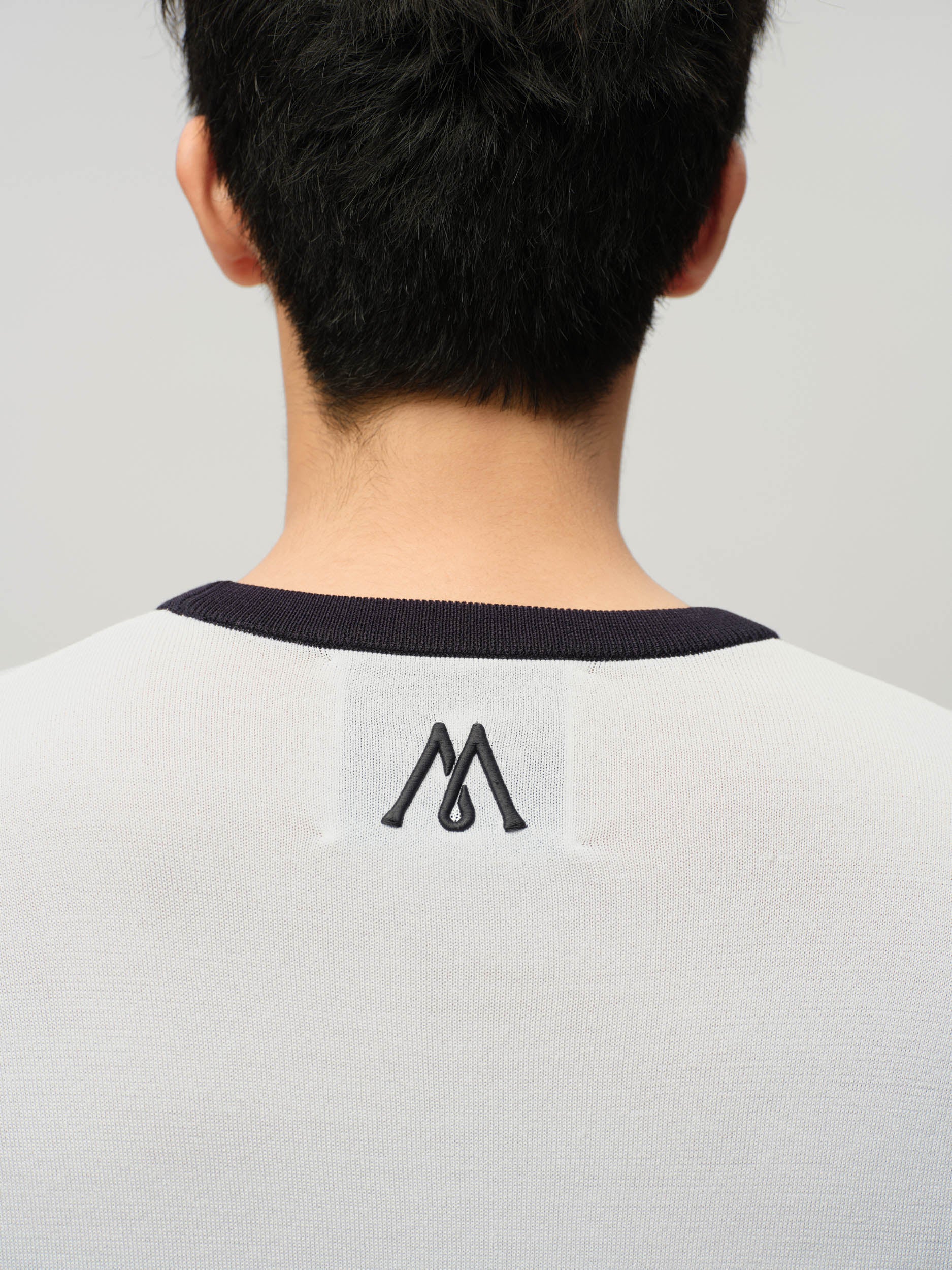 Knitted Crest T-Shirt