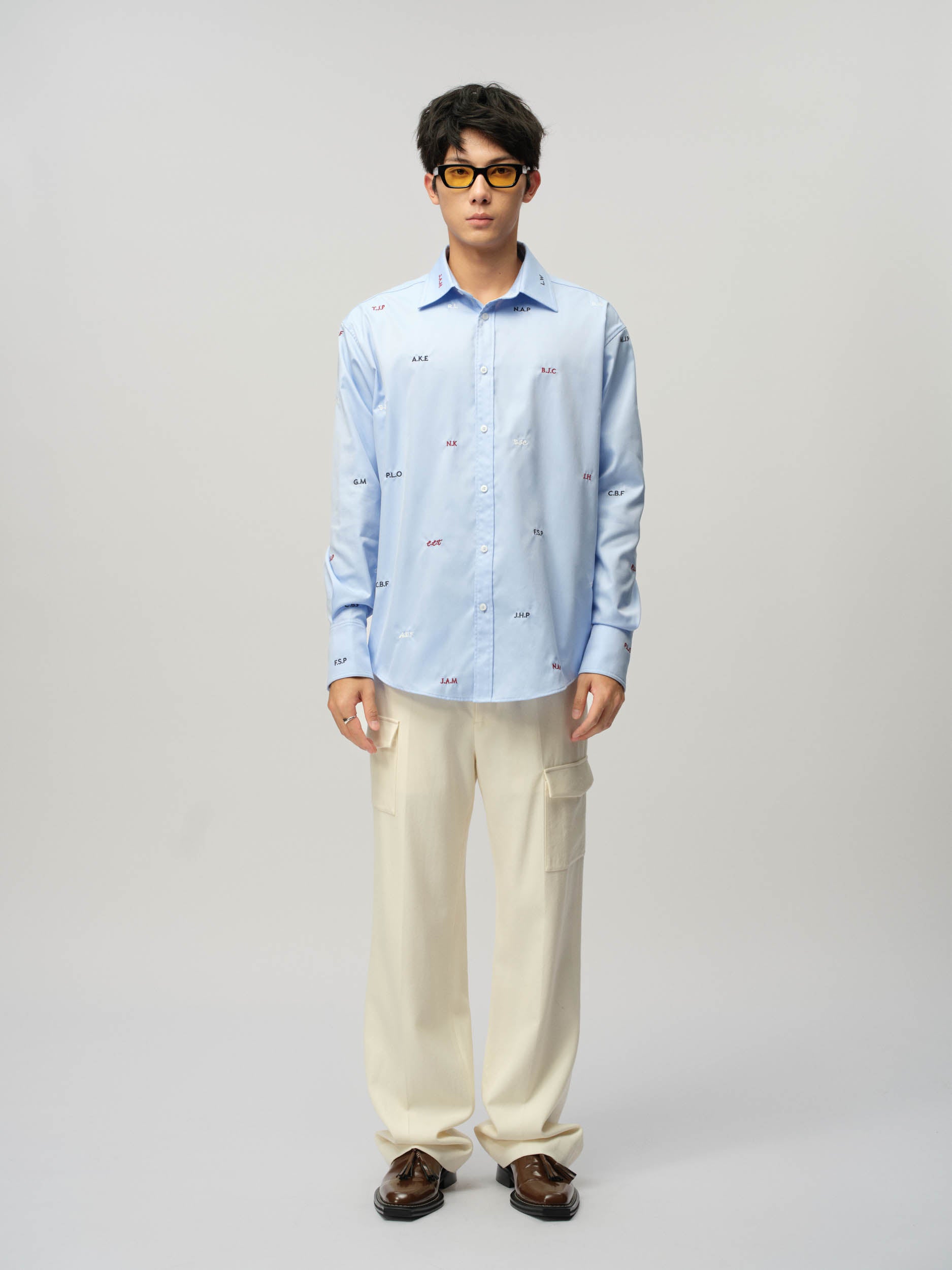 Monogram Embroidered Shirt