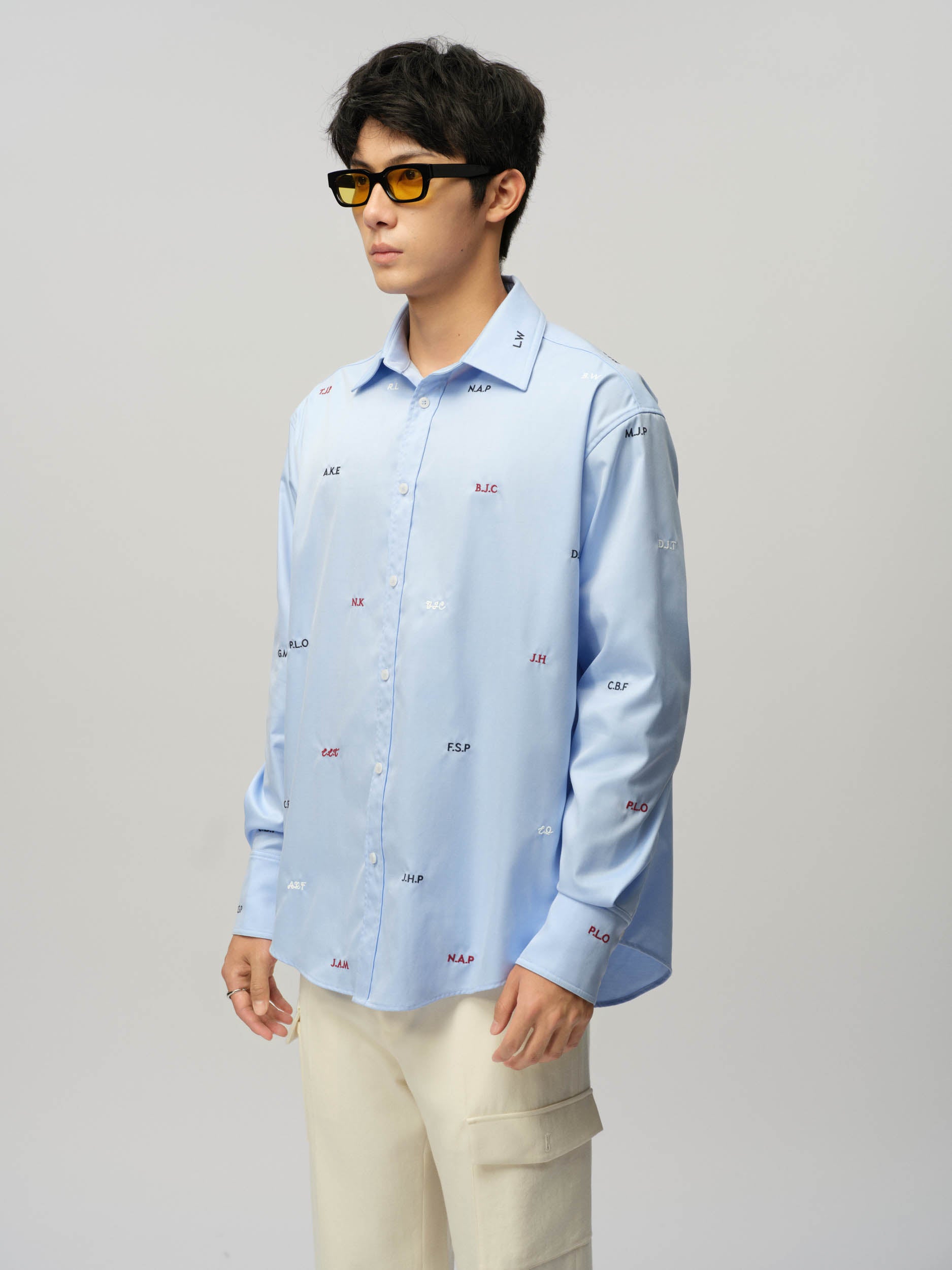 Monogram Embroidered Shirt