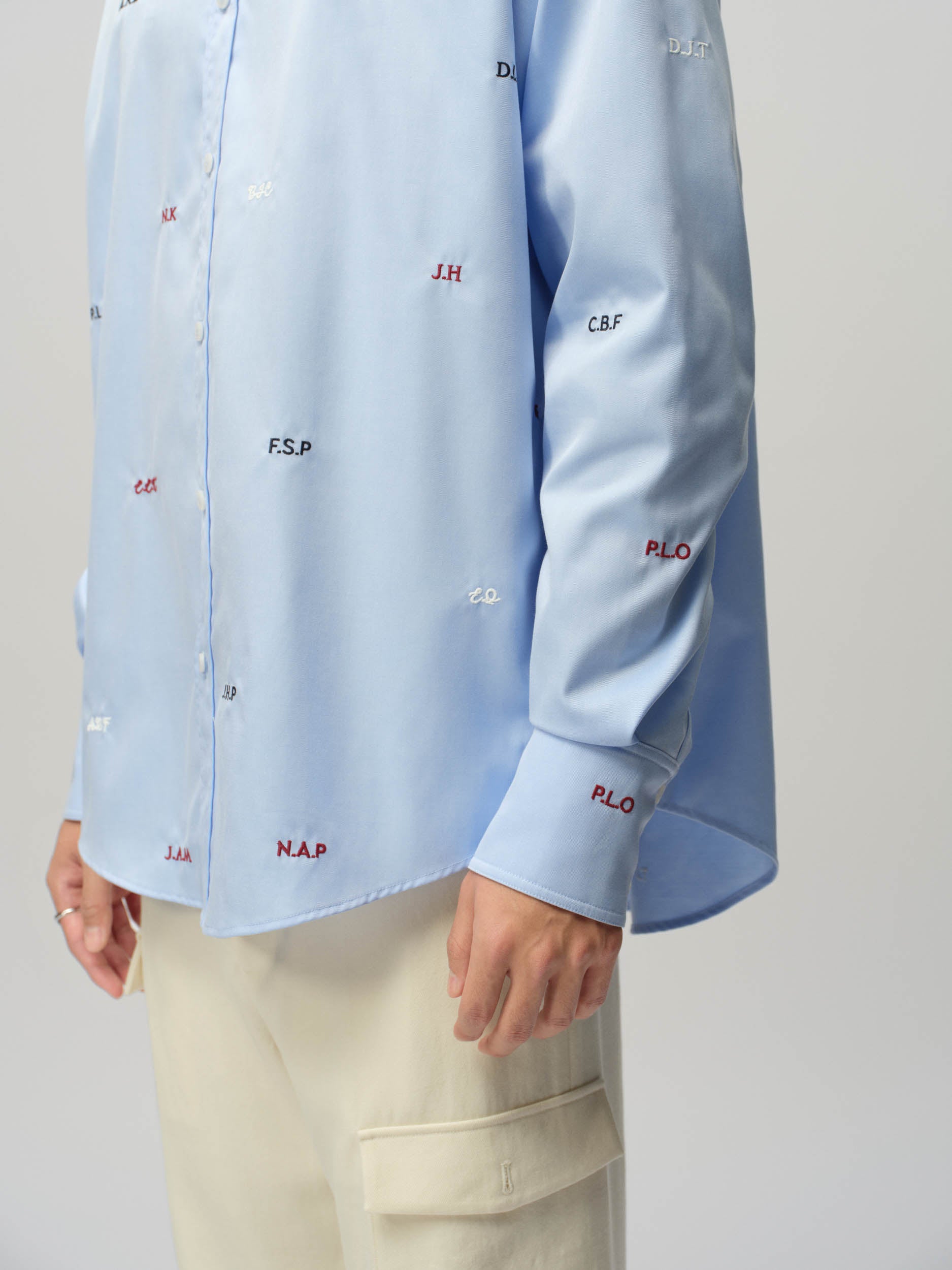 Monogram Embroidered Shirt