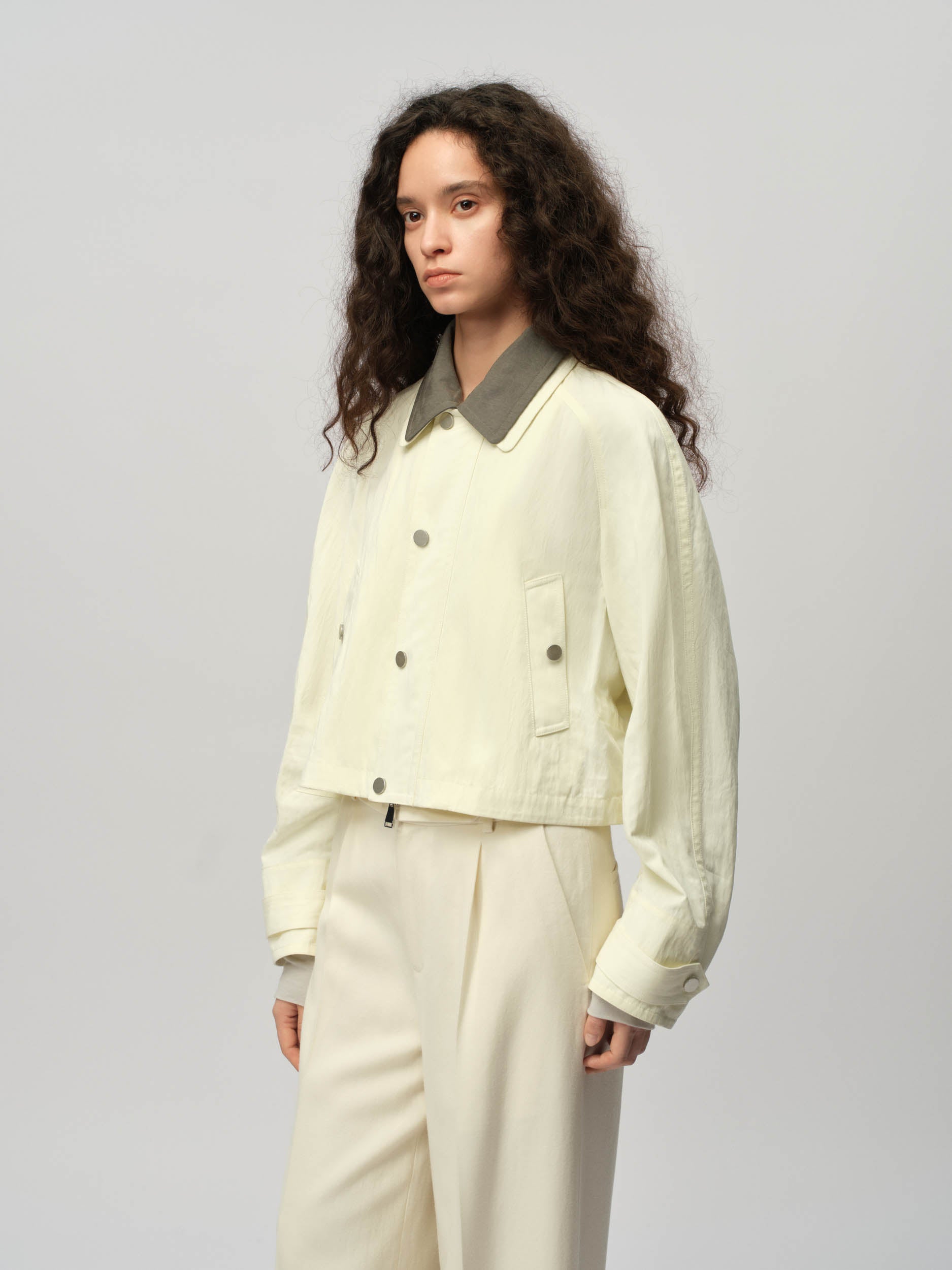Cropped Technical Jacket