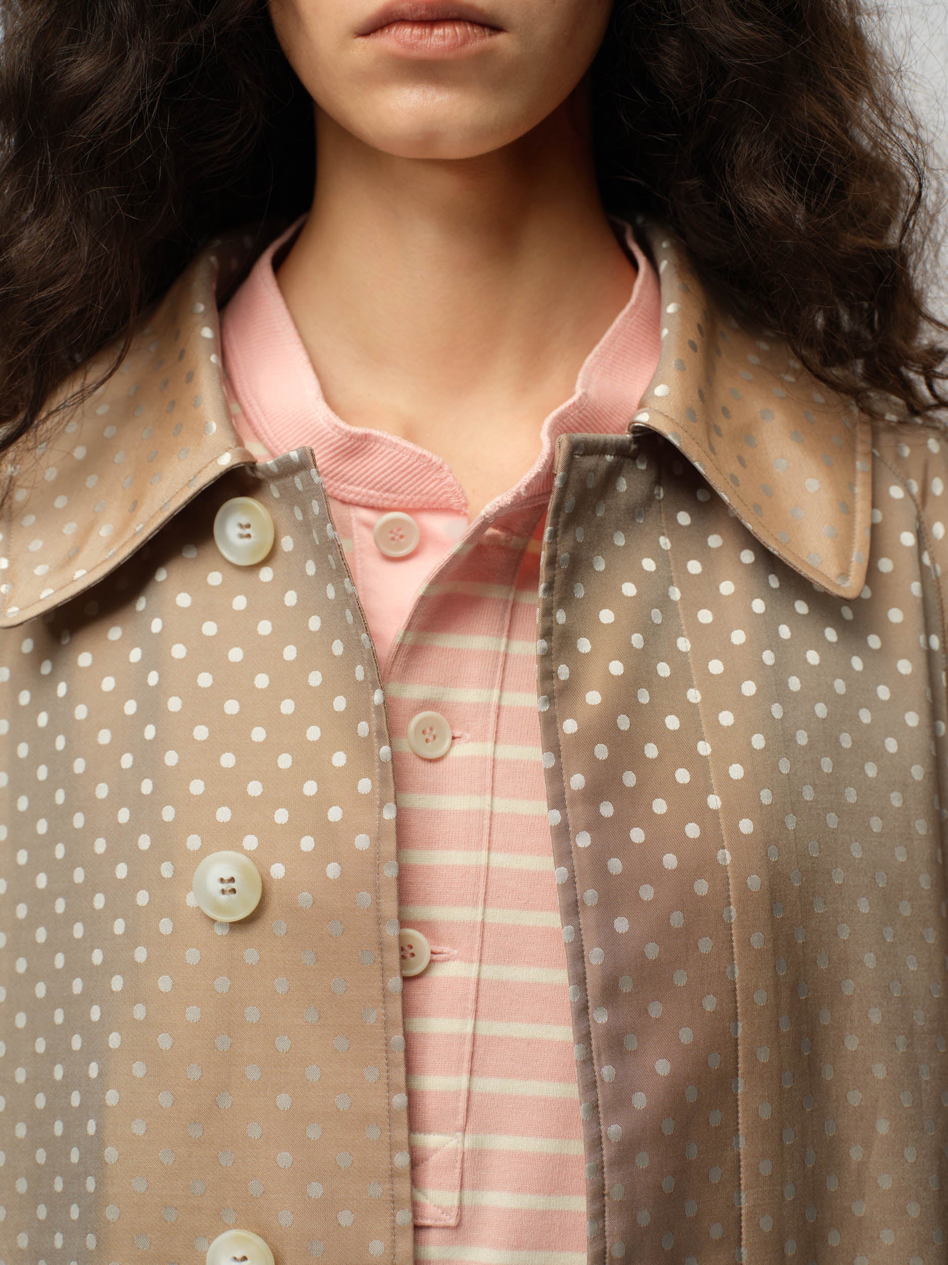 Jaquard Spot Trench