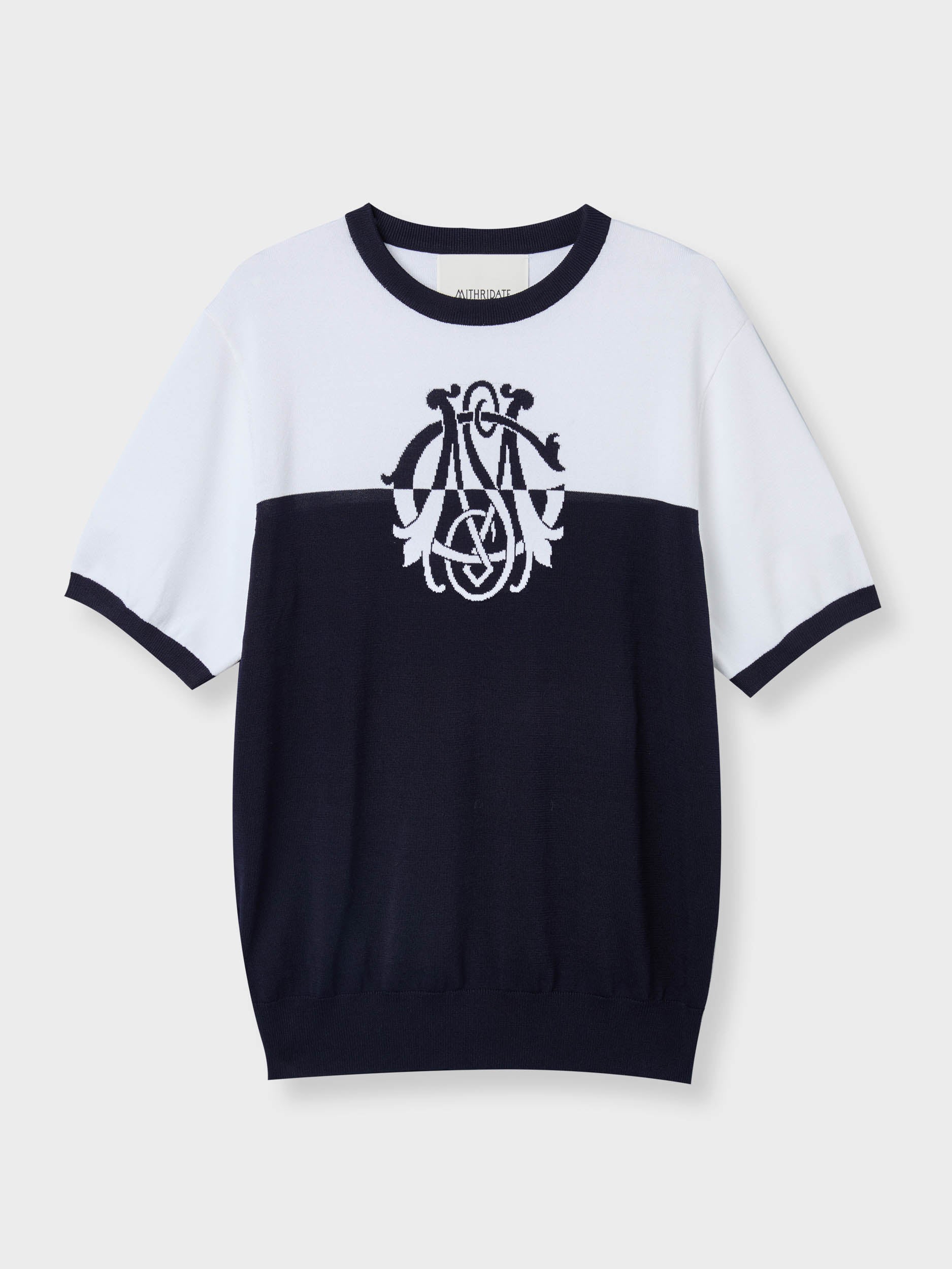 Knitted Crest T-Shirt