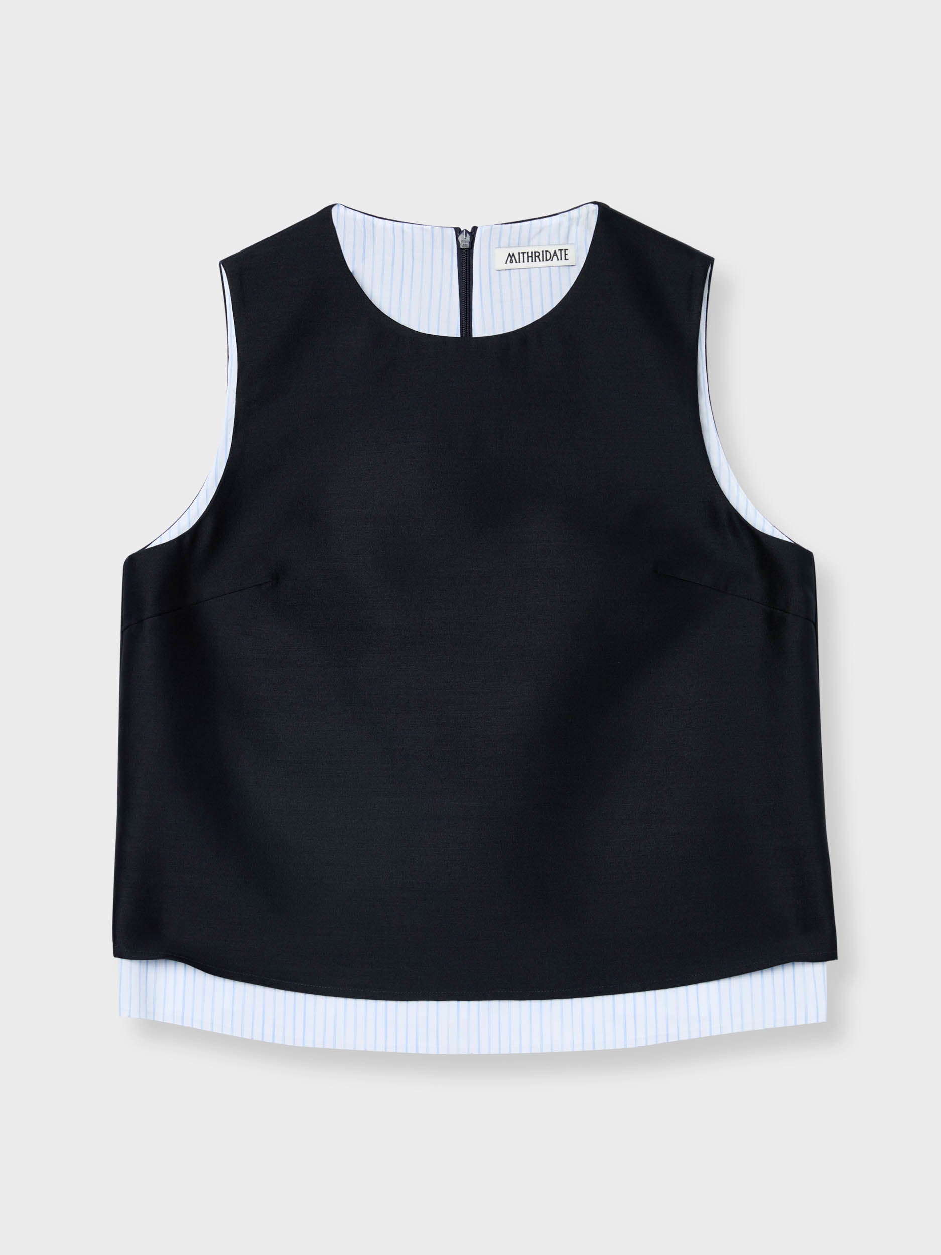 Double Layer Sleeveless Top