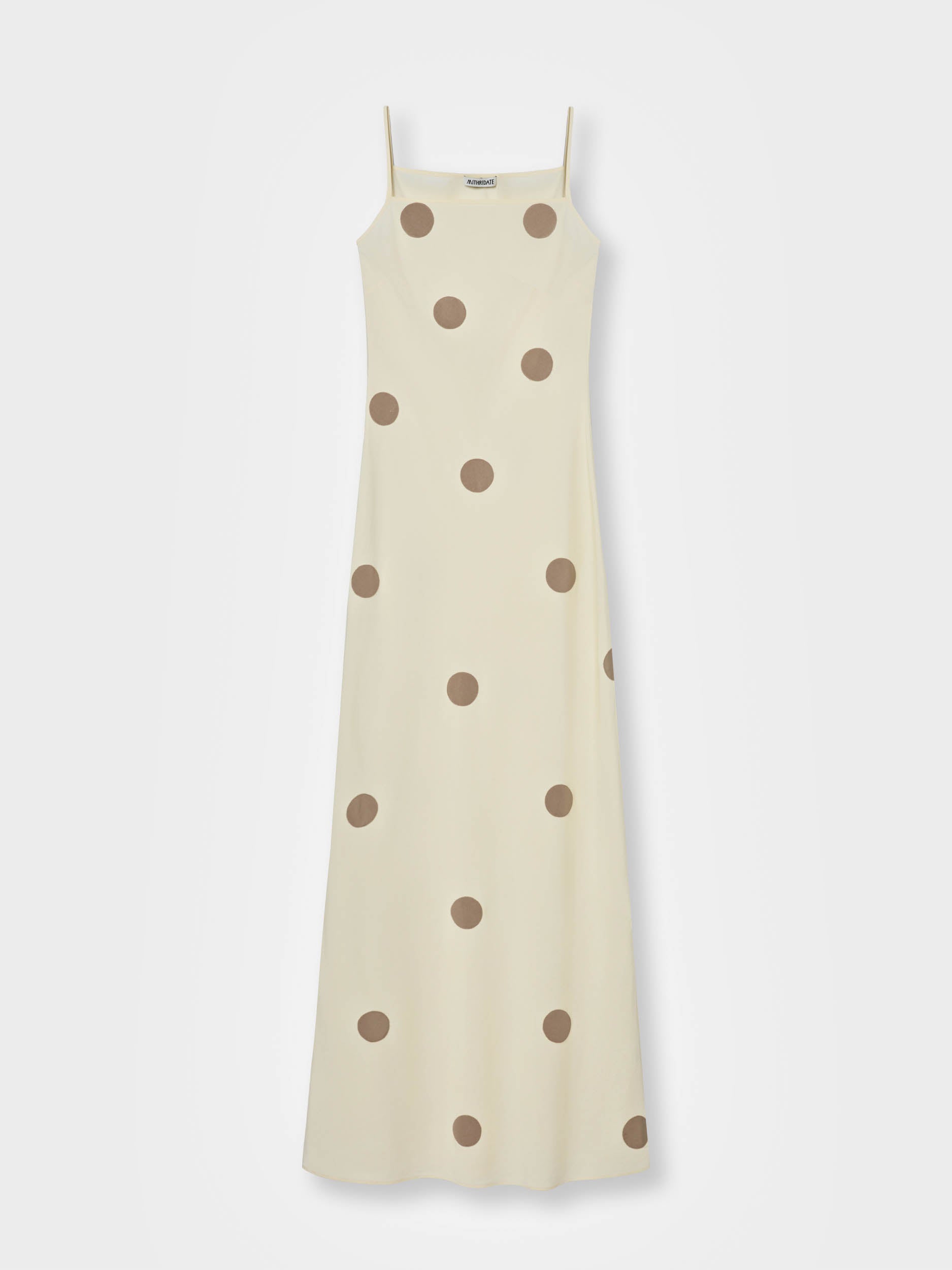 Spot Maxi Slip Dress