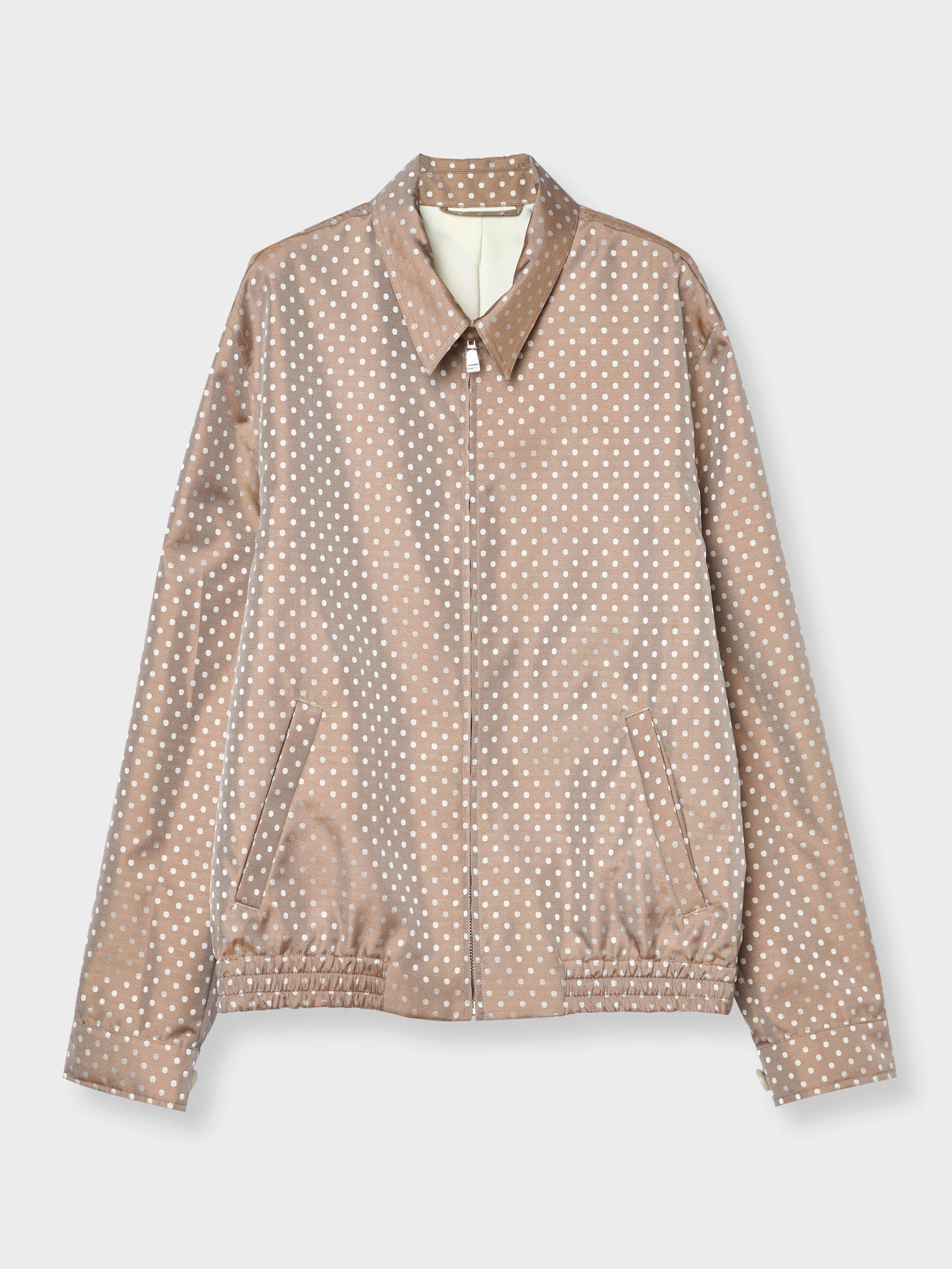 Jacquard Spot Harrington