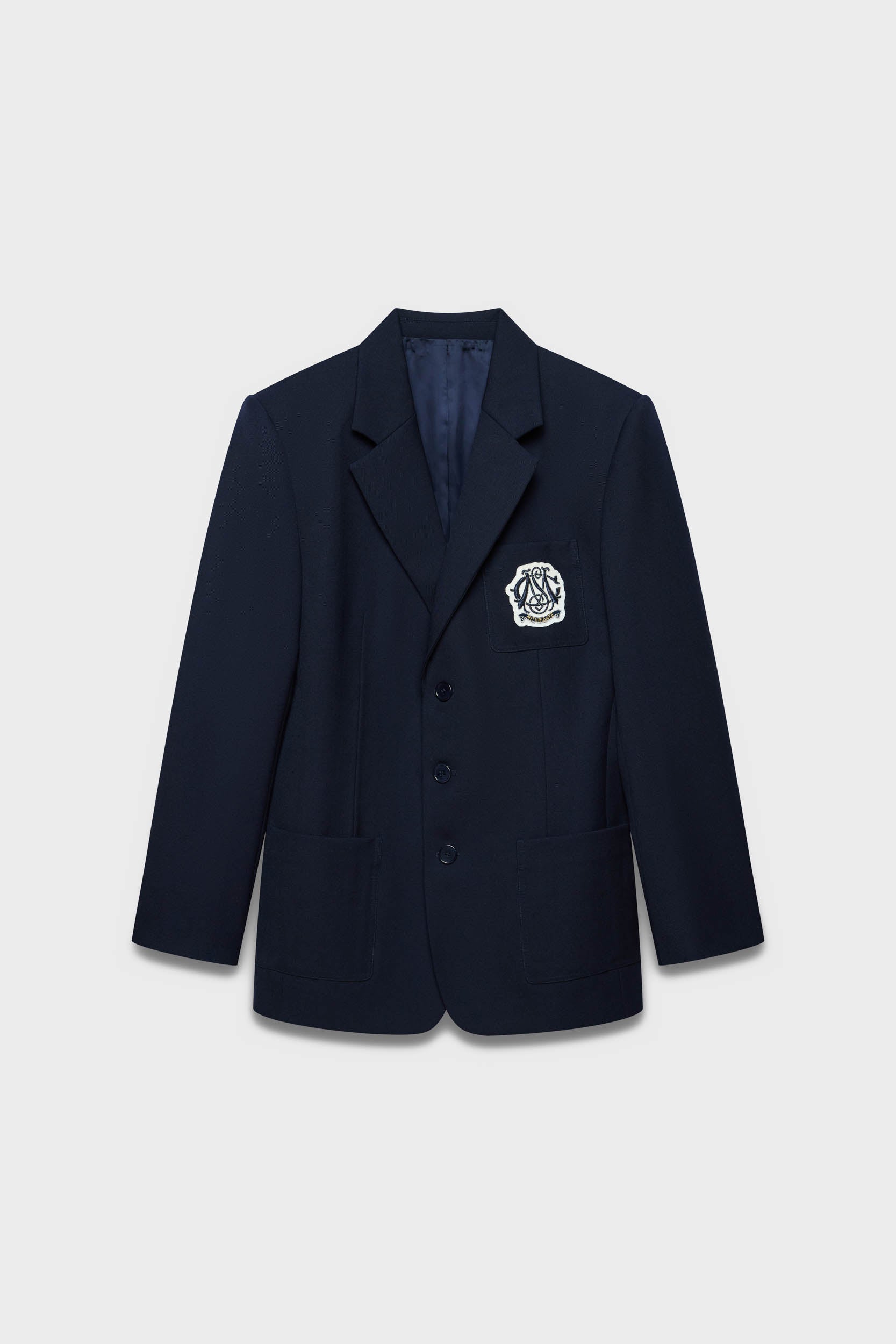 Single Breasted Crest Blazer