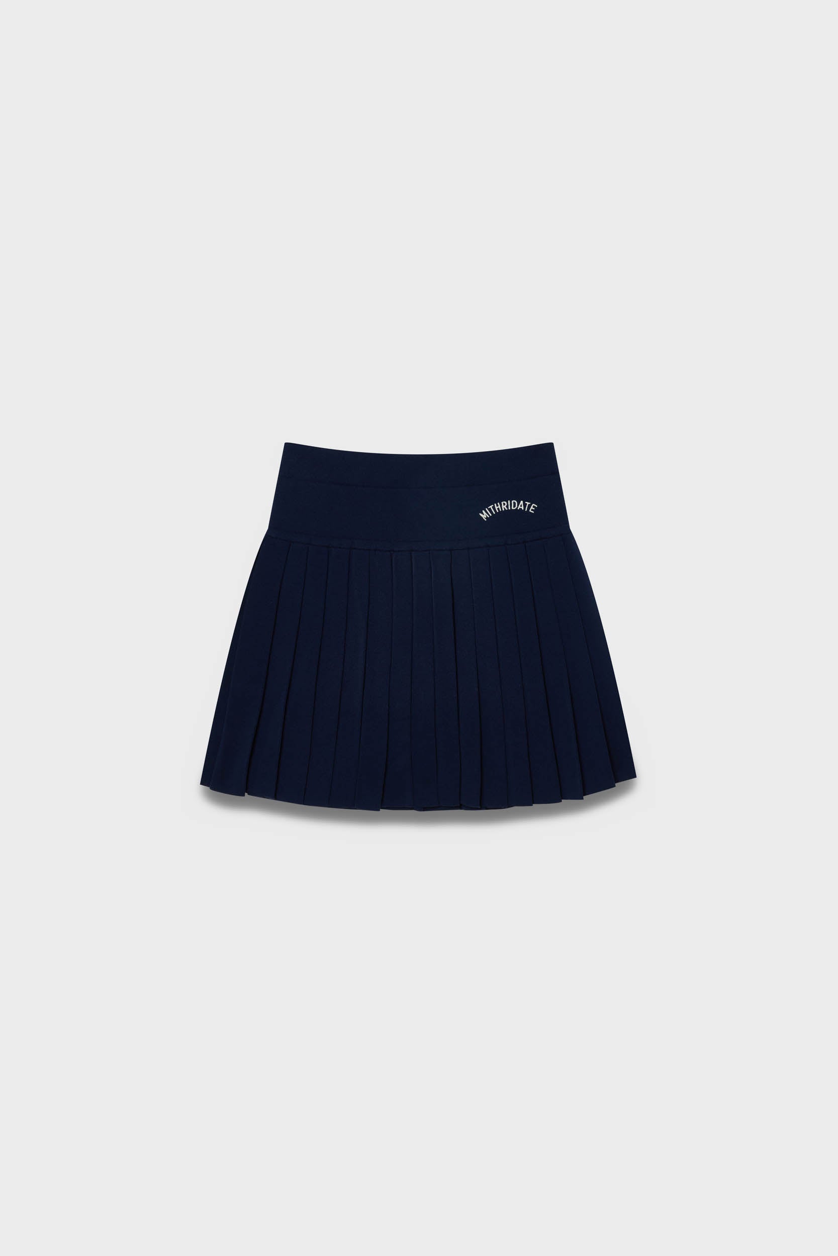 Knitted Pleated Skirt