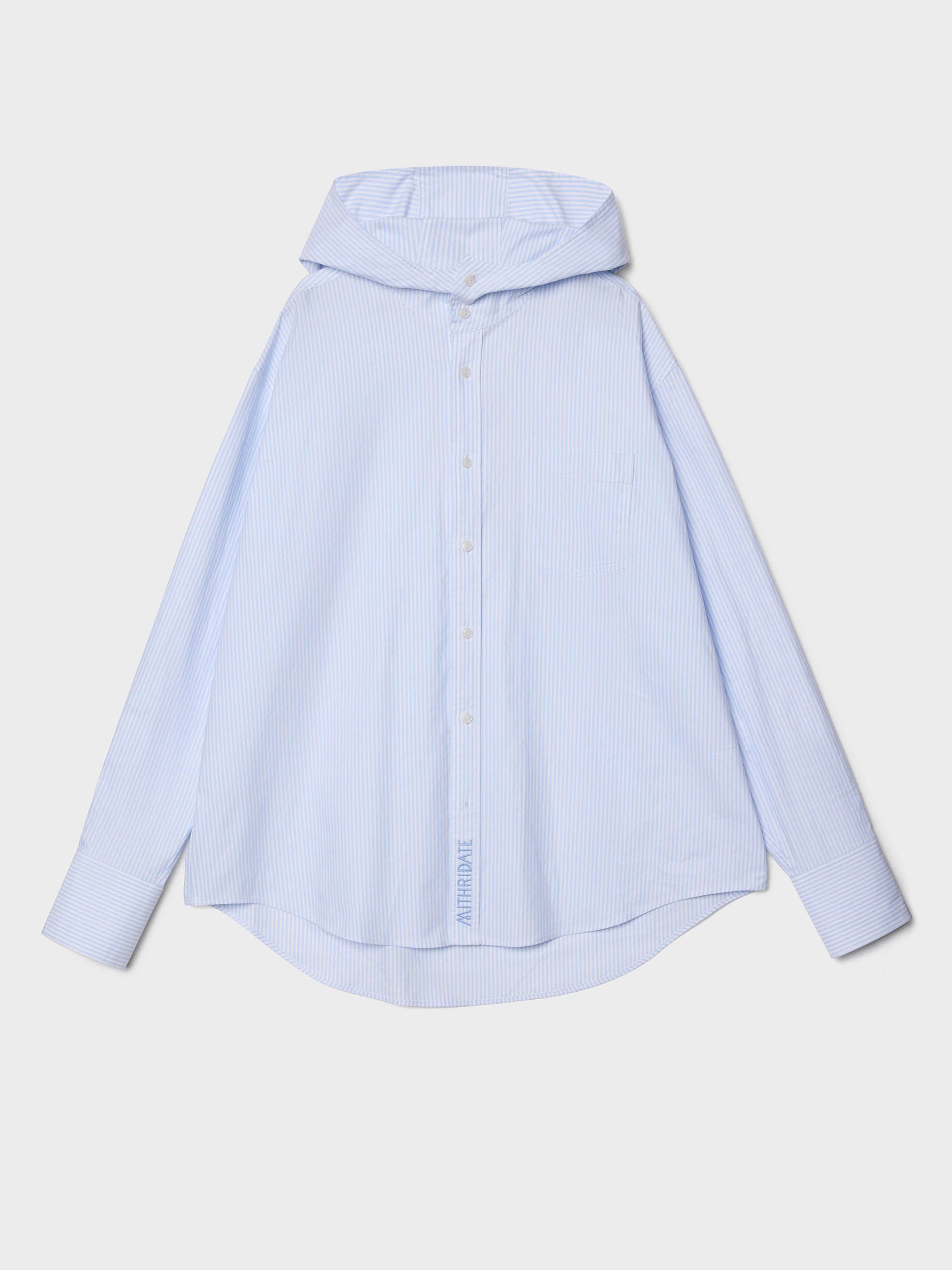 Oversized Hooded Shirt