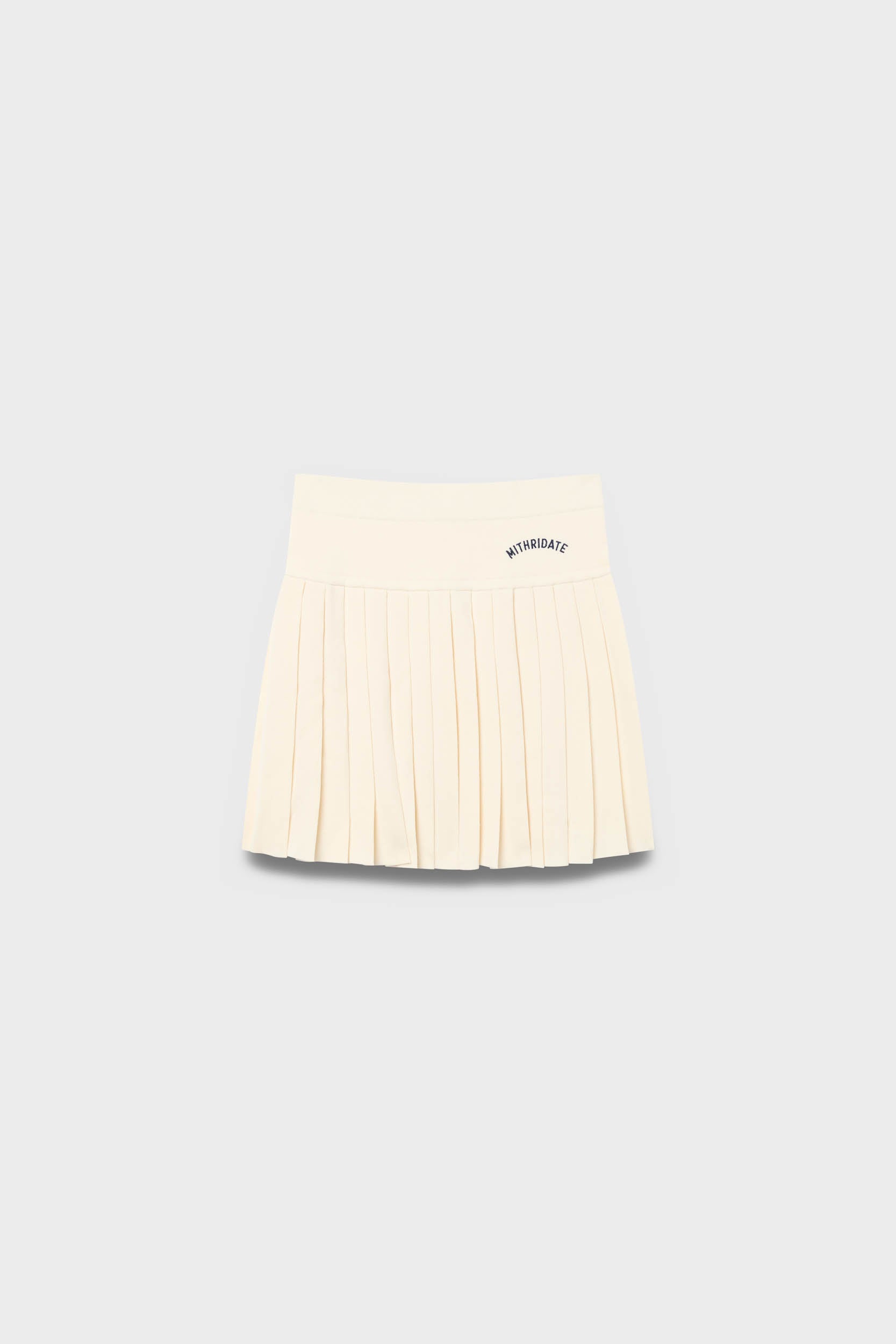 Knitted Pleated Skirt