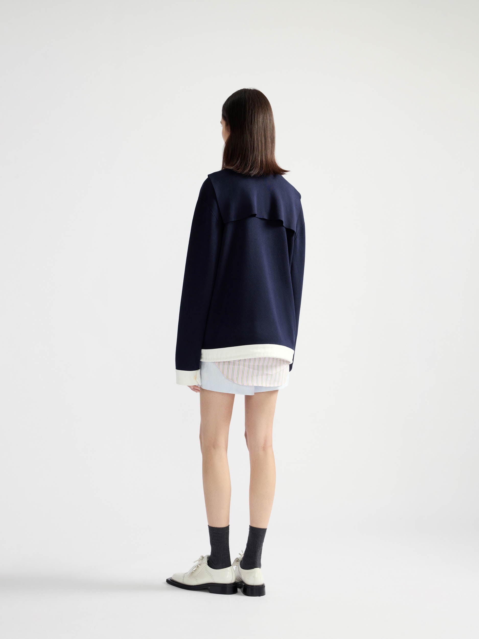 Knitted Sailor Top